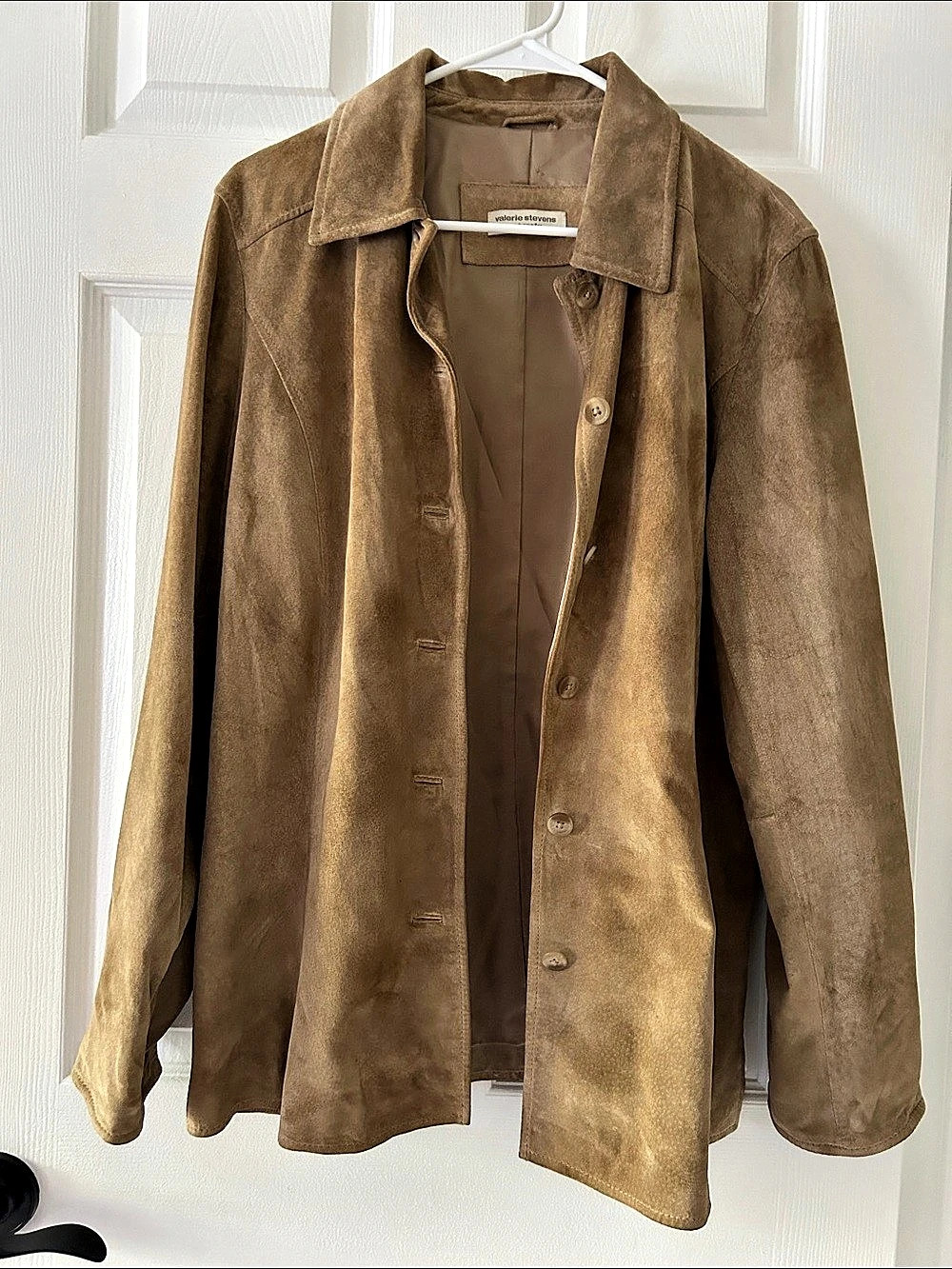 VTG 90s Suede Tan Jacket